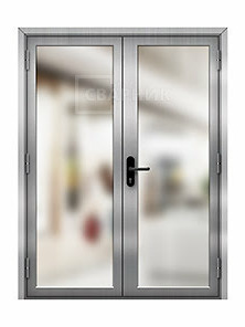 Стеклянная дверь EIW-30 металлическая